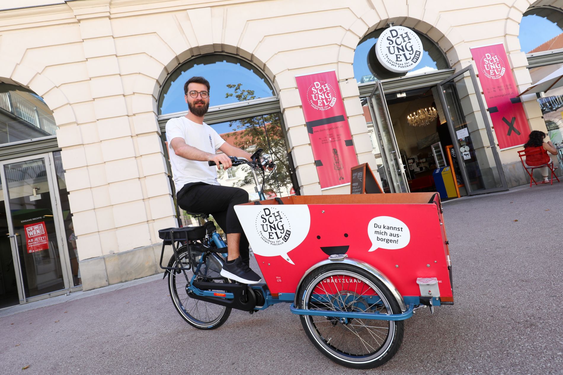 Dschungel Café Grätzlrad Wien