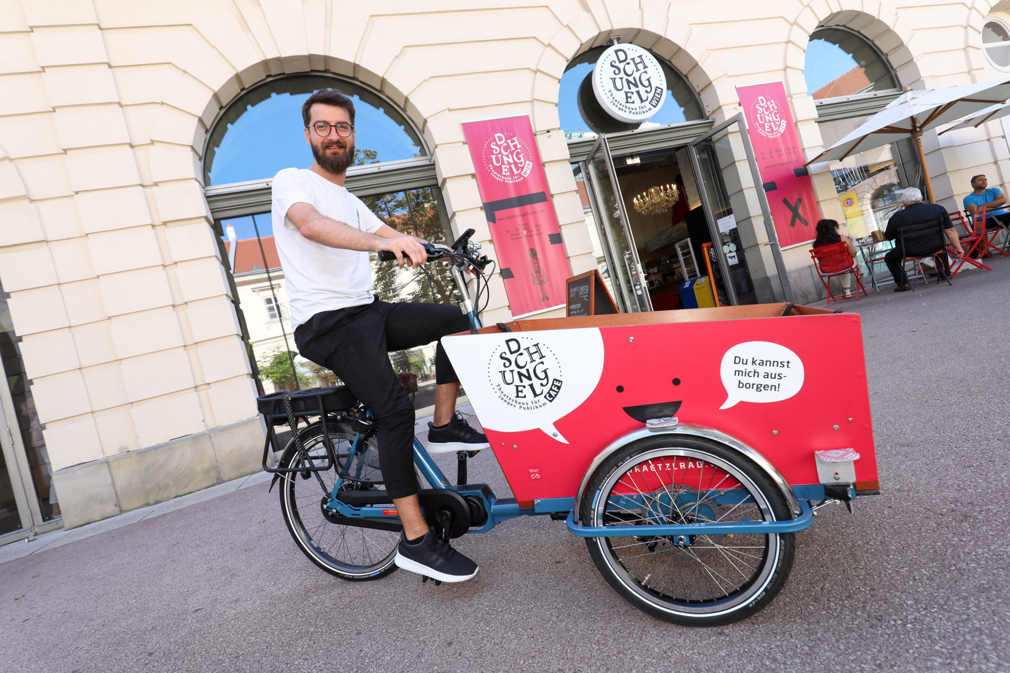 Dschungel Café Grätzlrad Wien