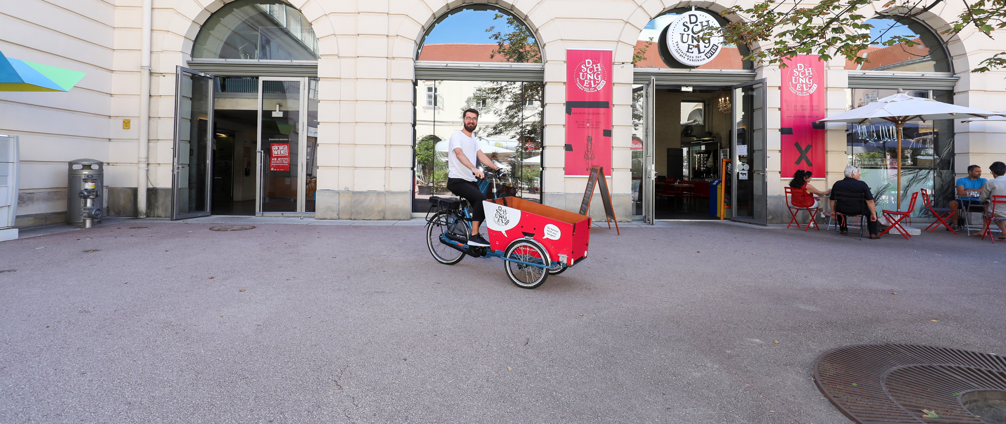 Dschungel Café Grätzlrad Wien