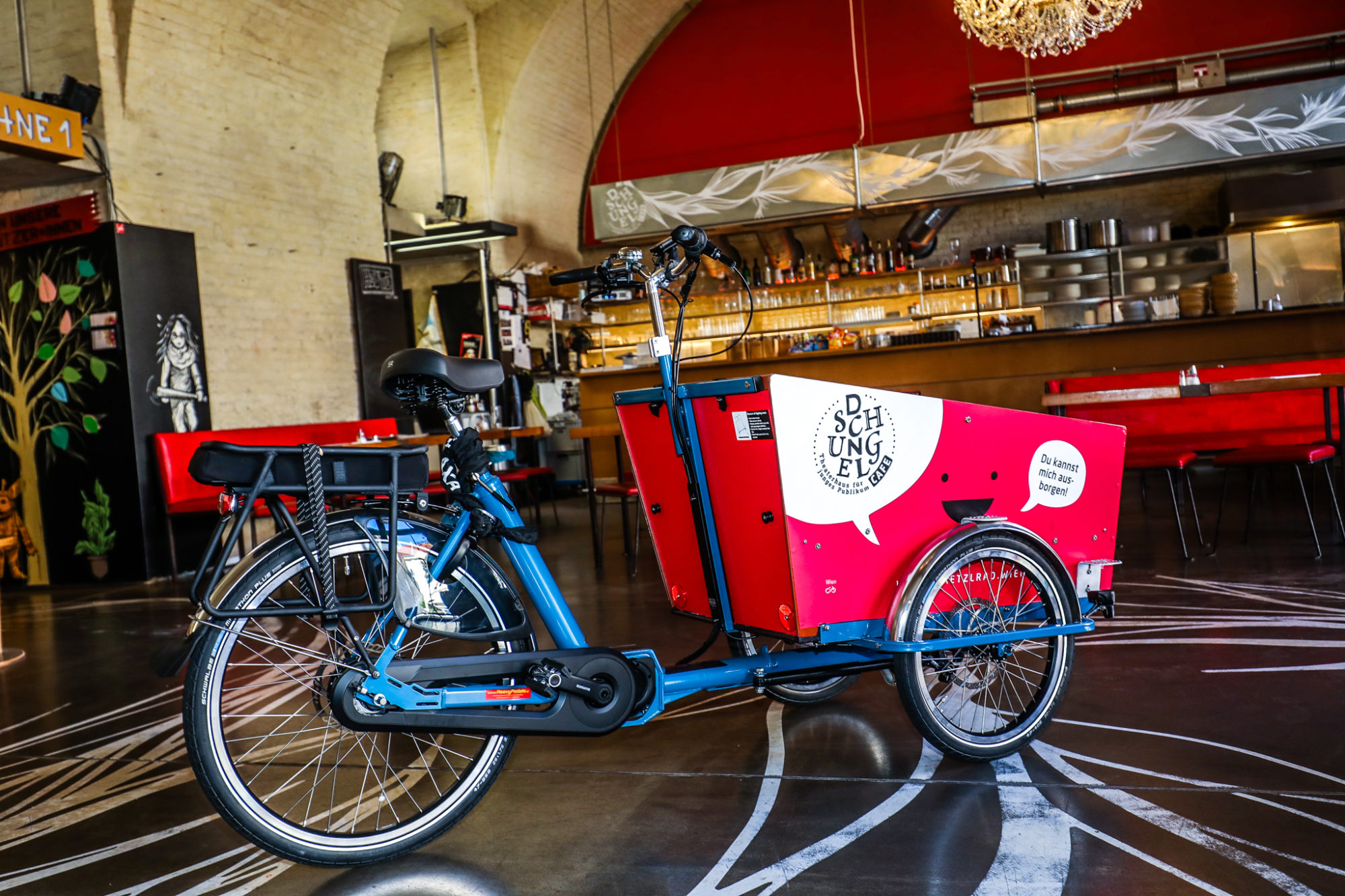 Dschungel Café Grätzlrad Wien